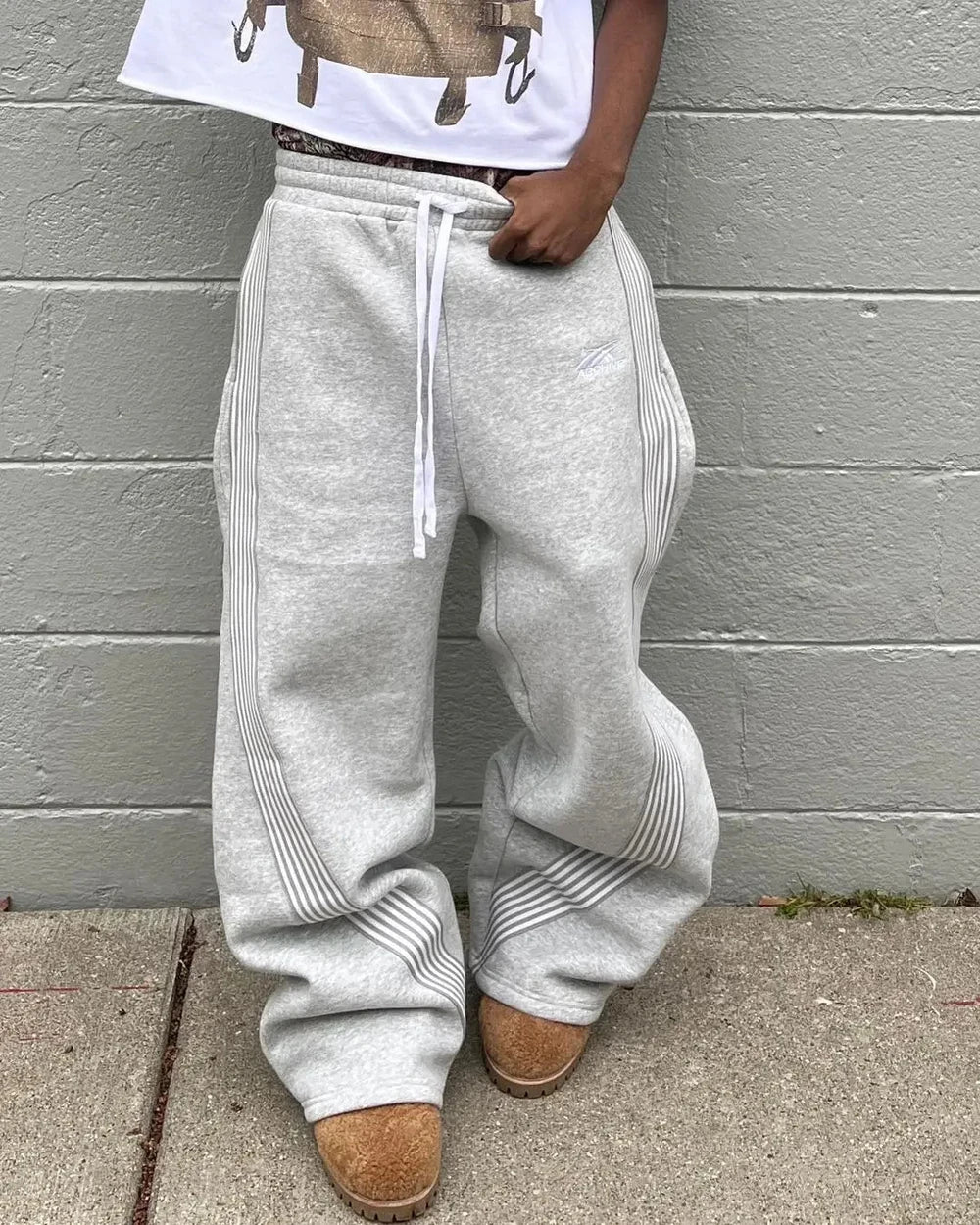 Vintage Gray Tactical Joggers