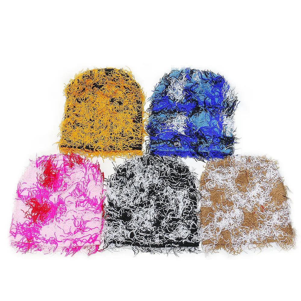 Cozy Camo Beanie Mask