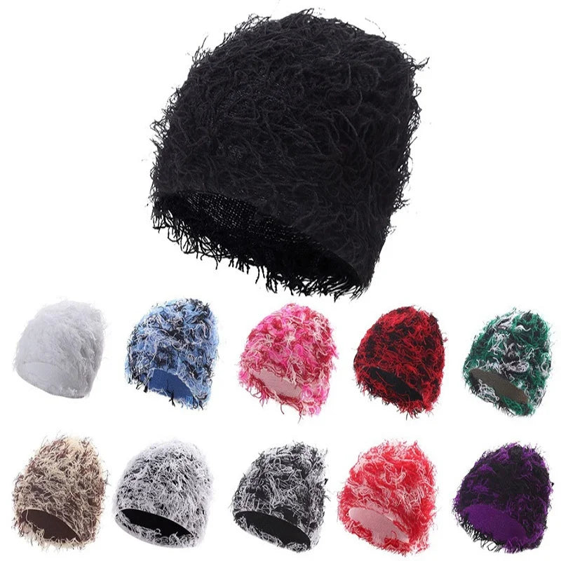 Cozy Camo Beanie Mask
