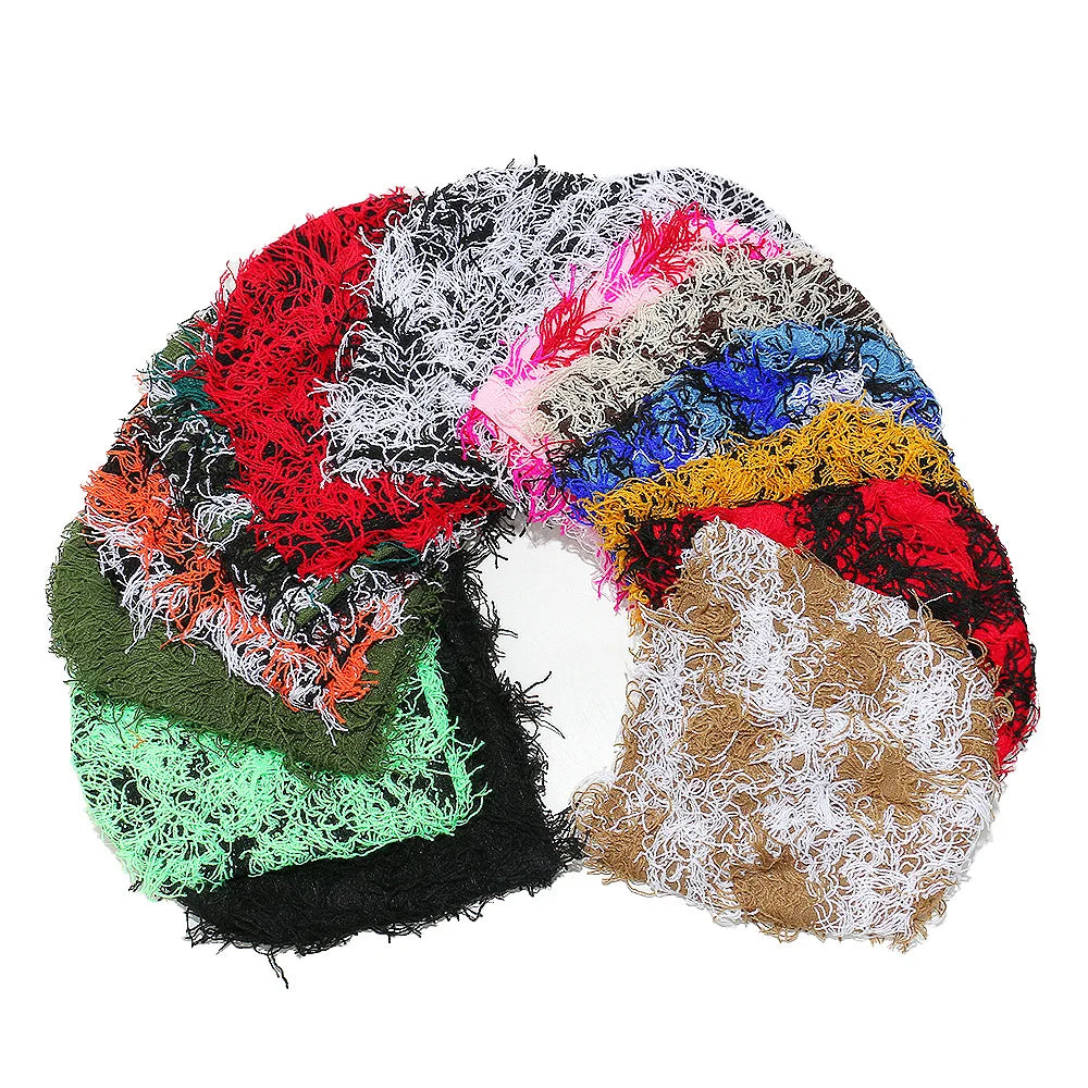 Cozy Camo Beanie Mask